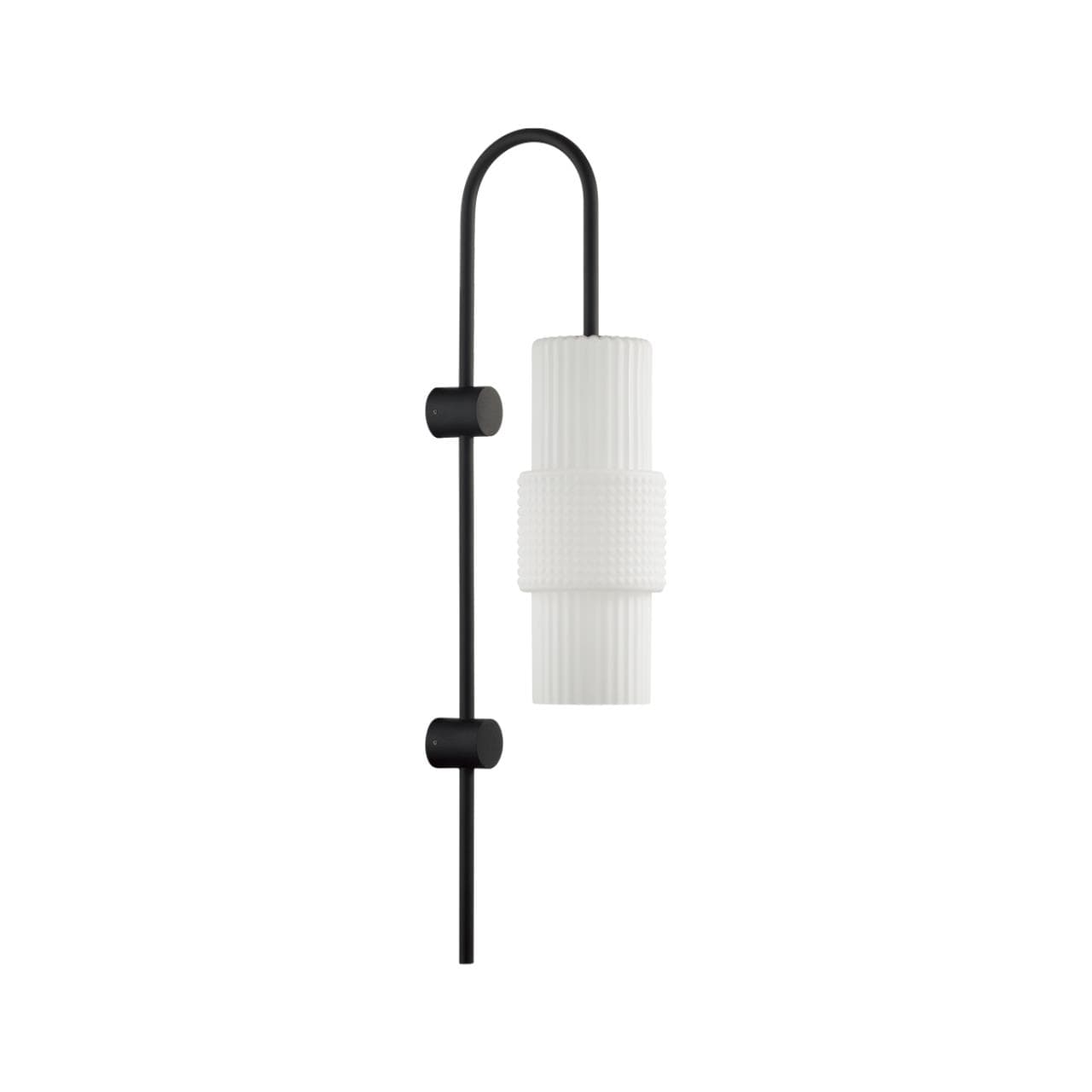 Odeon Light 5017/1W MODERN ODL23 335 черный/белый матовый металл/стекло Бра E14 1*40W PIMPA — миниатюра 1