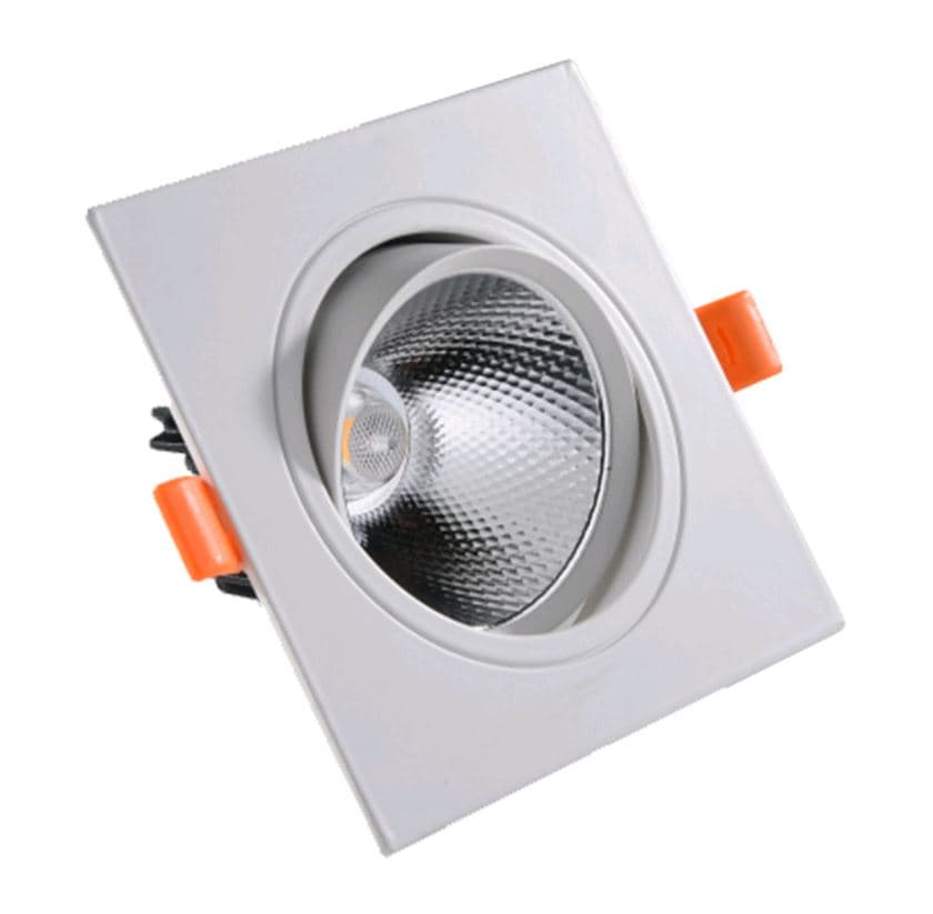 Kink Light 2131 Светильник встраиваемый белый w12*12 Led 12W (4000K)