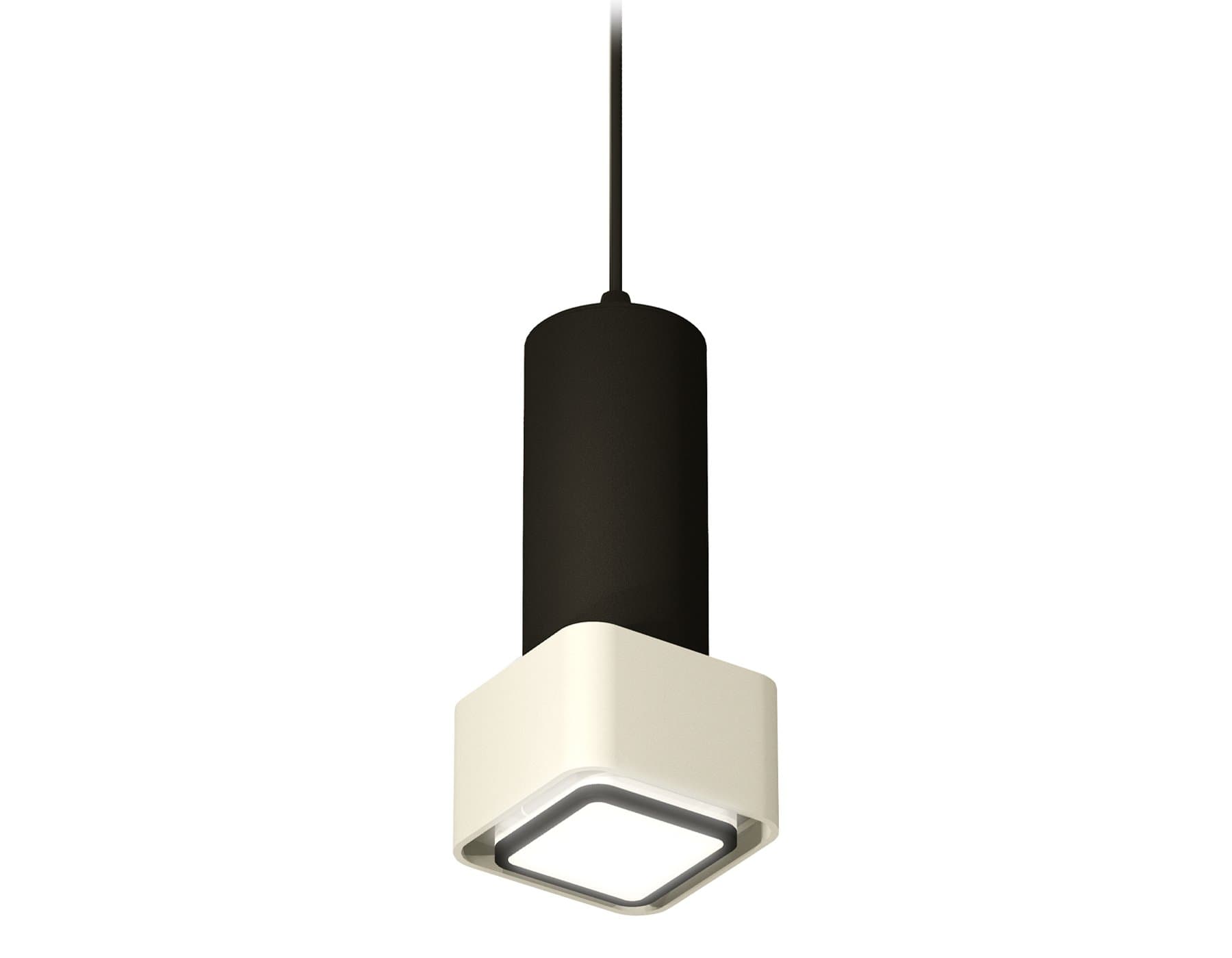 Ambrella Комплект подвесного светильника с акрилом XP7834002 SGR/SBK/FR серый песок/черный песок/белый матовый MR16 GU5.3 (A2311, C7443, A2011, C7834, — миниатюра 1