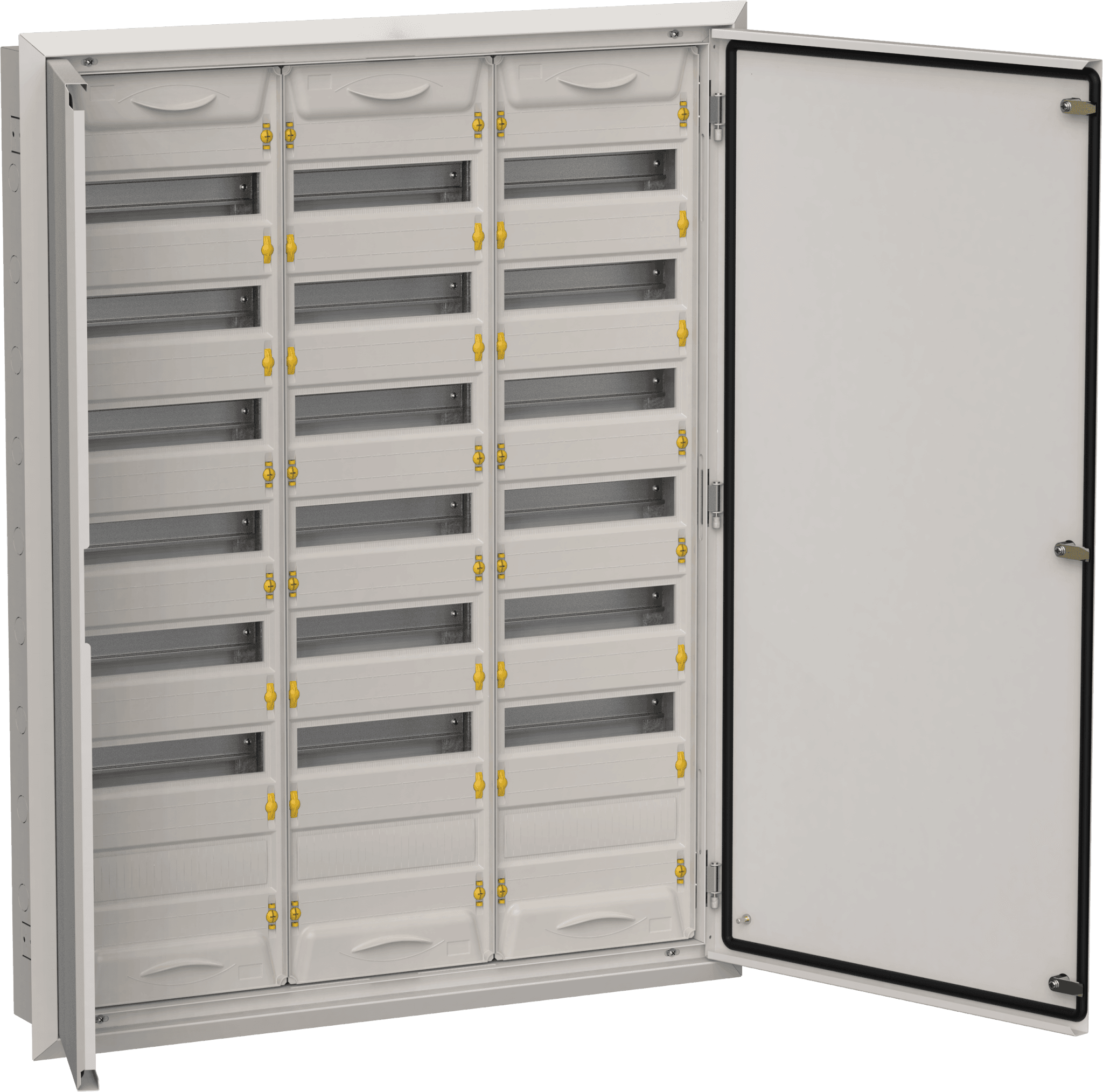 TITAN 5 Корпус мет. ЩРв-252 (3х84) 1130х885х130 IP31 сер IEK