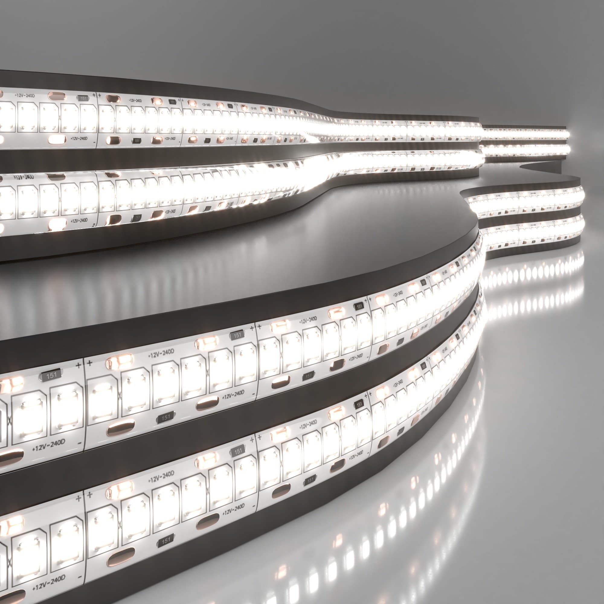 Elektrostandard 2835 12V 240Led 16W IP65 / Лента светодиодная 240Led 16W IP65 4200K дневной белый a052988