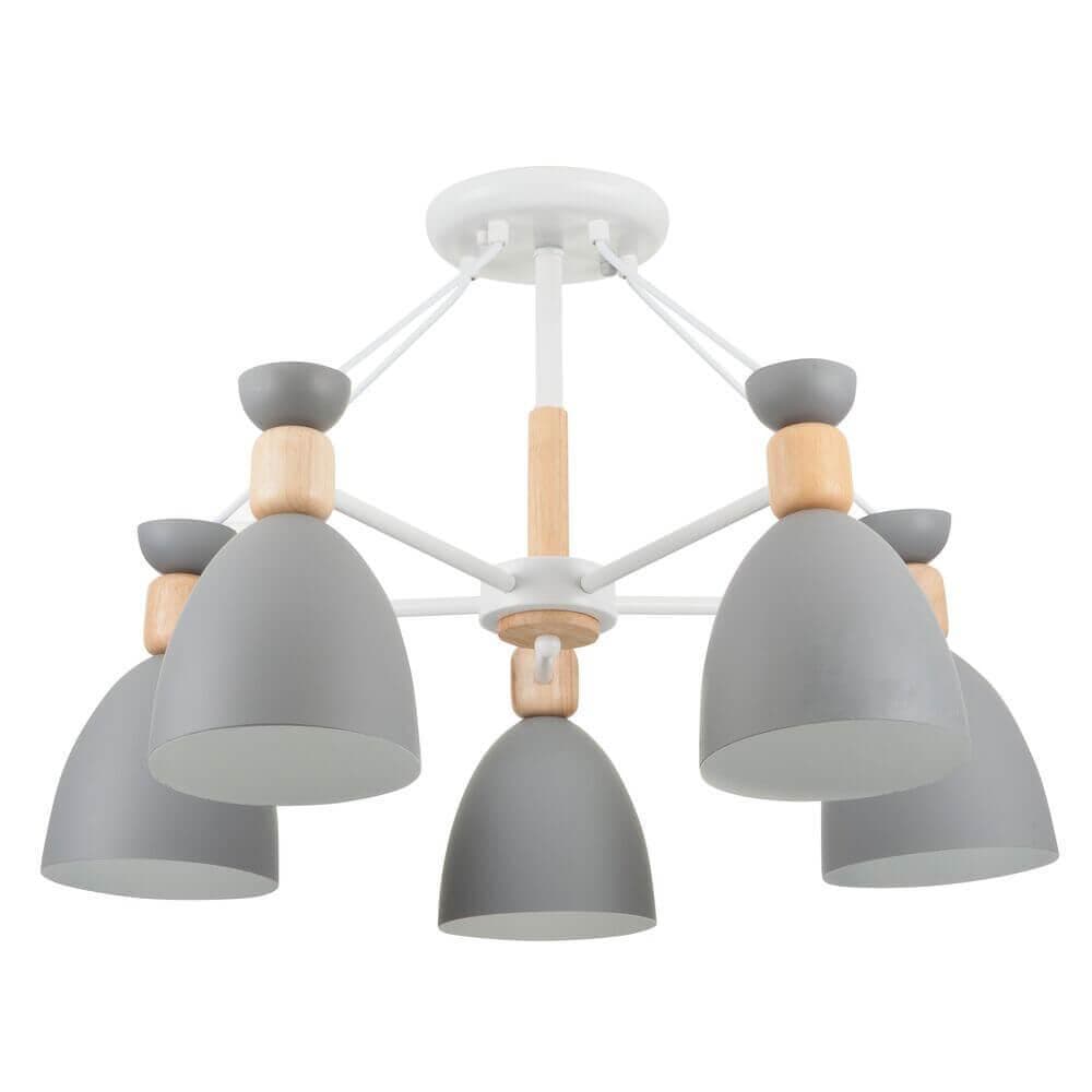 Freya Modern Delia Белый Потолочный светильник E27 60W FR5033CL-05W