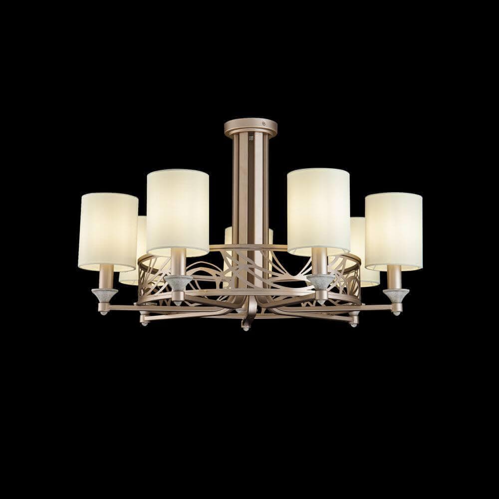 Maytoni House Vittoria Кремовый с Золотом Люстра E14 40W H004CL-07BG — миниатюра 4