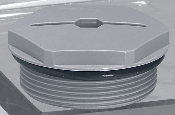 Legrand Концевая заглушка IP68 для PE ISO 40 RAL 7001 098047 — миниатюра 2
