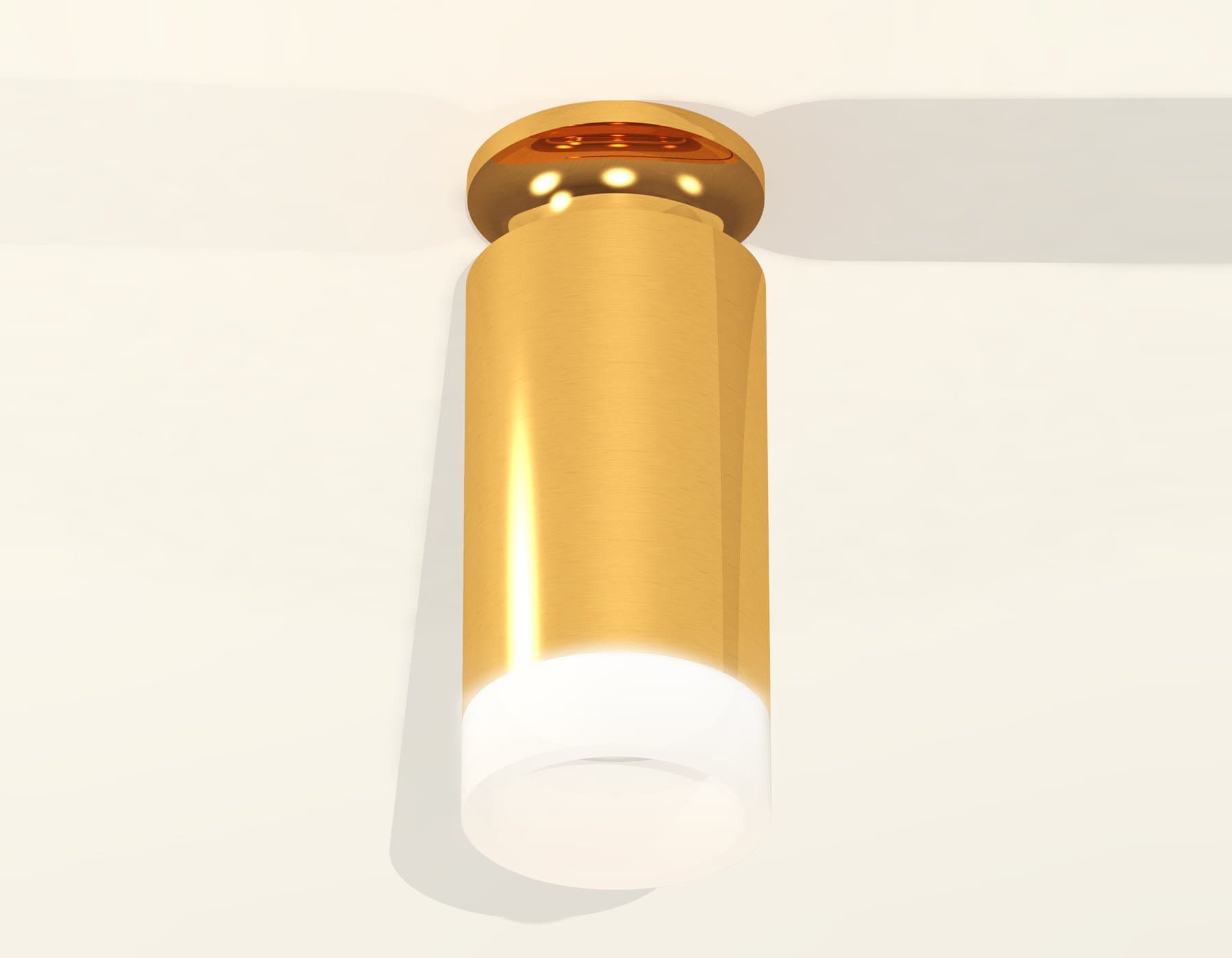 Ambrella Комплект накладного светильника XS6327082 PYG/FR золото желтое полированное/белый матовый MR16 GU5.3 (N6905, C6327, N6248) — миниатюра 3