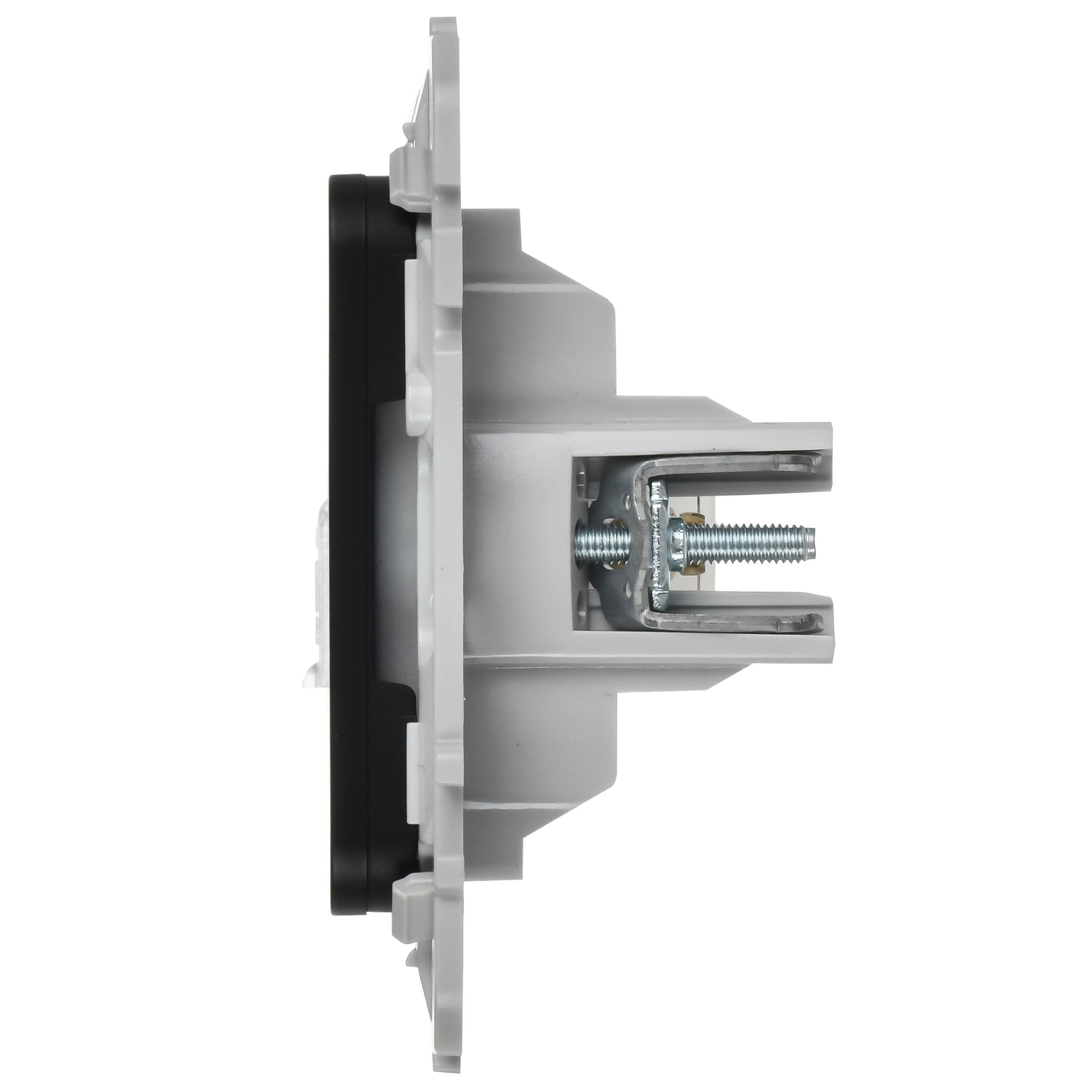 IEK FLITE Черный Розетка 2-местная RJ45/TV категория 5Е UTP — миниатюра 5
