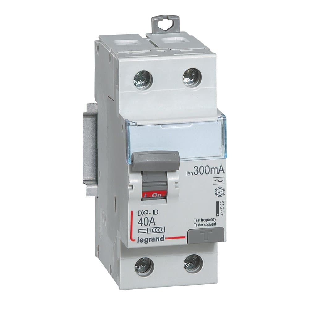 Legrand DX3 УЗО 2P 40А 300мА-AC 411525