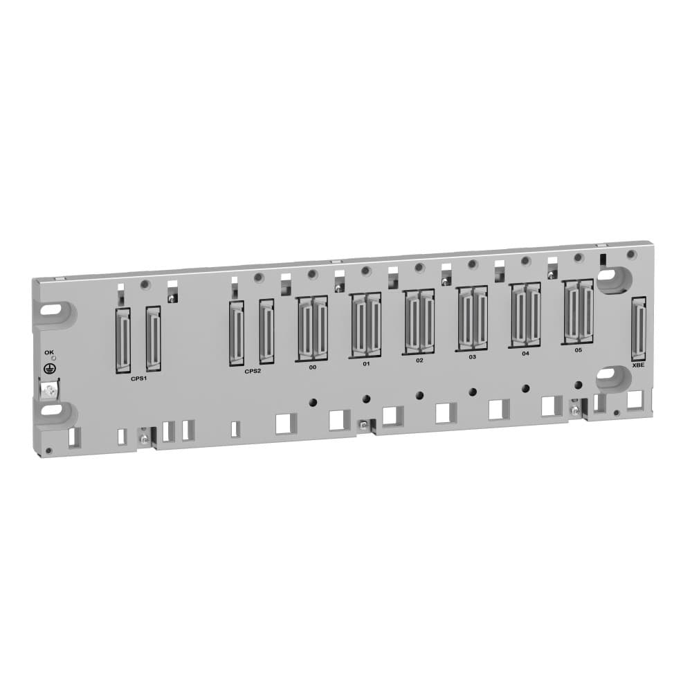 SE Modicon Шасси 6 слотов Ethernet для резервированных модулей питания (защ. исп.) BMEXBP0602H