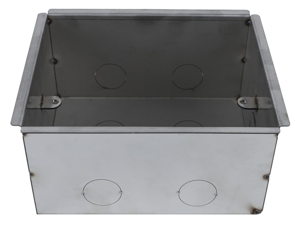 Systeme Elecrtic MultiDesk Сталь Коробка монтажная для бетонных полов для люка на 8 модулей