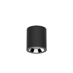 Varton Светодиодный светильник DL-02 Tube накладной 100х110 мм 12 Вт 3000 K 35° RAL9005 черный муар V1-R0-T0113-20000-2001230
