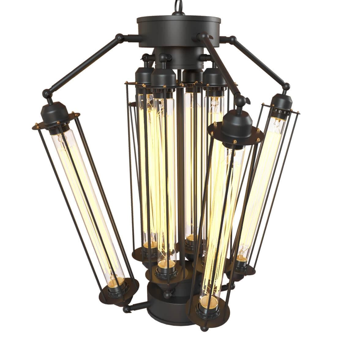 LOFT IT LOFT1136 Люстра подвесная 8xE27 max 40W LOFT1136, шт — миниатюра 3