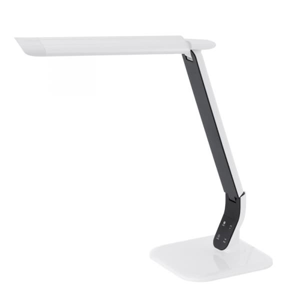 Eglo Лампа LED настольная SELLANO с сенсорн. диммером, 6W (LED), пластик, сталь, белый 93901 — миниатюра 1