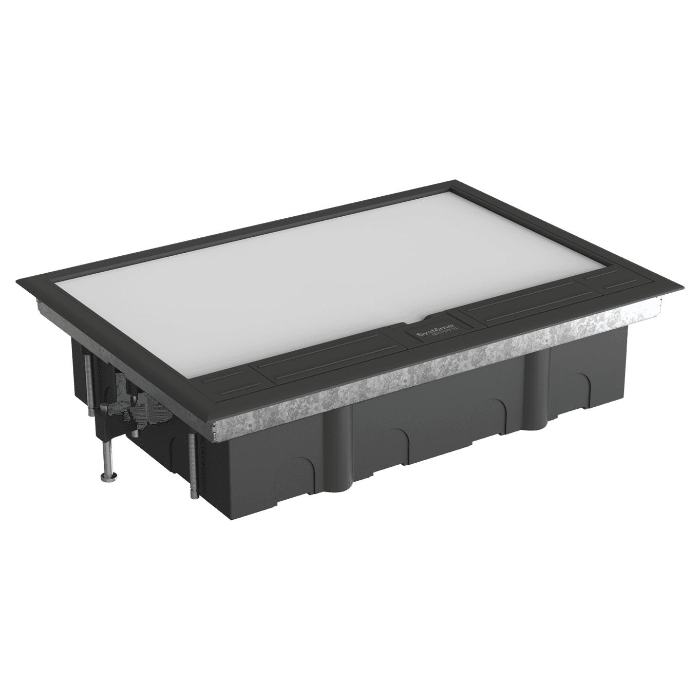 Systeme Elecrtic MultiDesk Люк на 24 модулей IP40 для фальшпола с монтажной коробкой, тип MDK10 — миниатюра 3