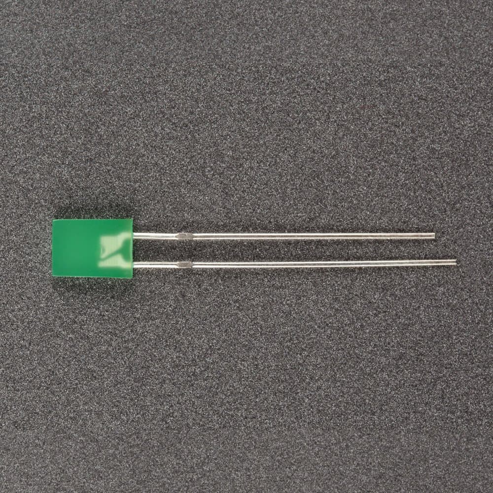 Arlight Светодиод ARL-2507LGD-10mcd (2x5мм (прямоугольный)) 004518 — миниатюра 2