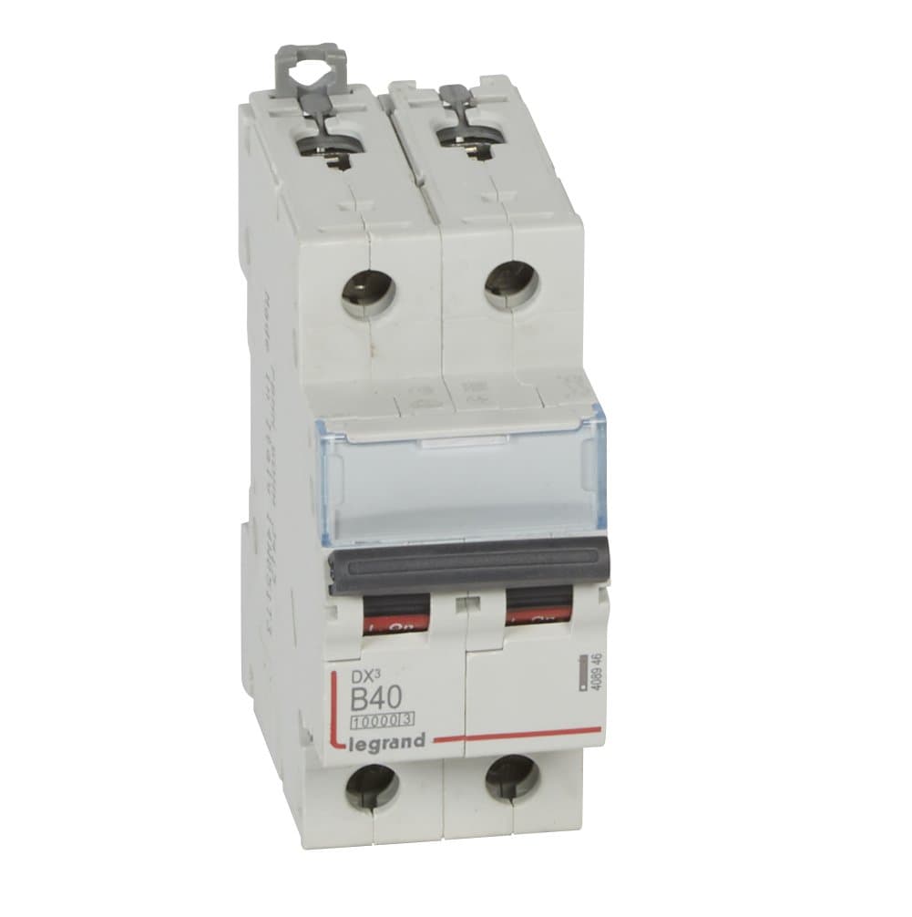 Legrand DX3 Автоматический выключатель 2P 40A (B) 10kA/16kA 408946 — миниатюра 3