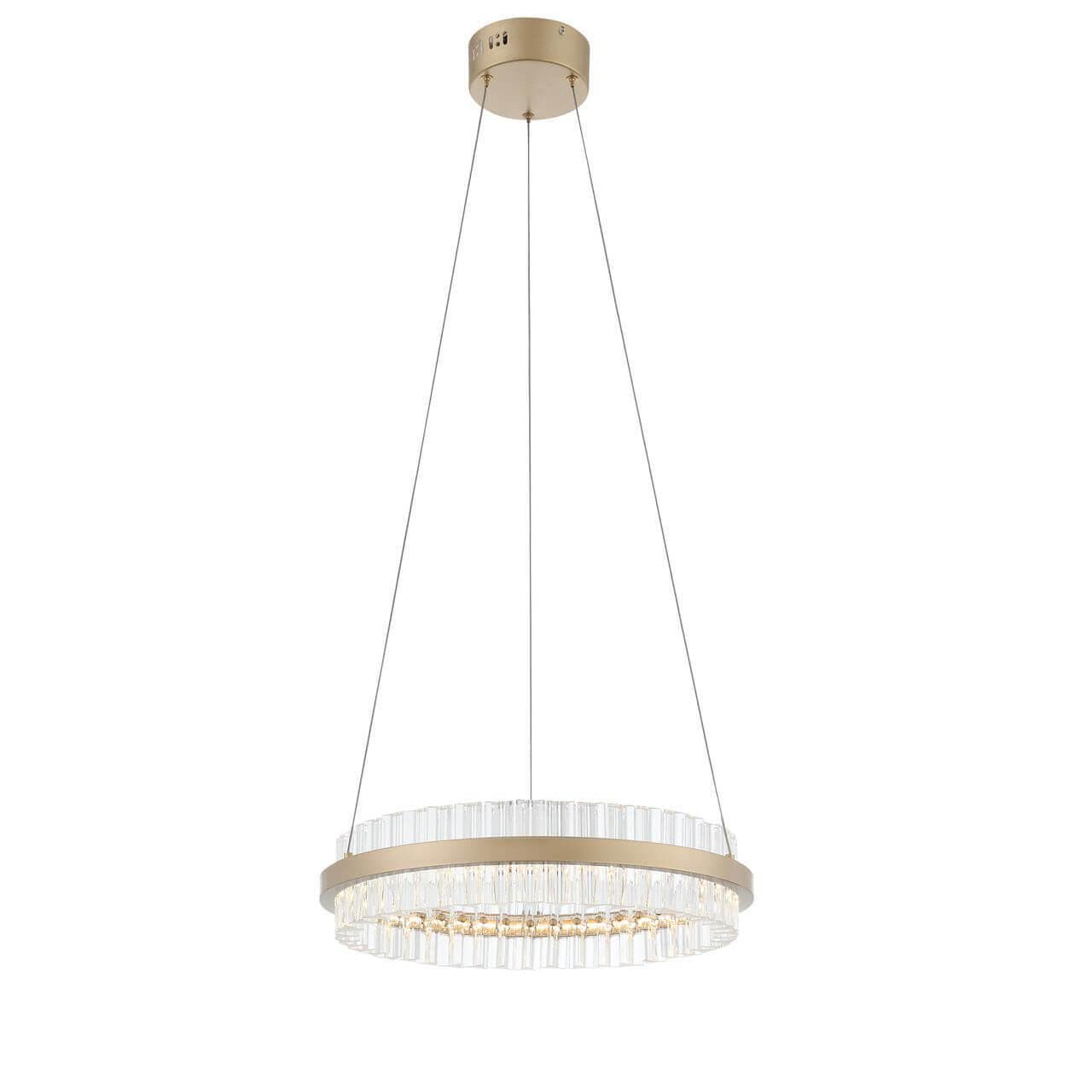 ST LUCE SL383.203.01 Светильник подвесной Золото/Золото, Прозрачный LED 1*34W