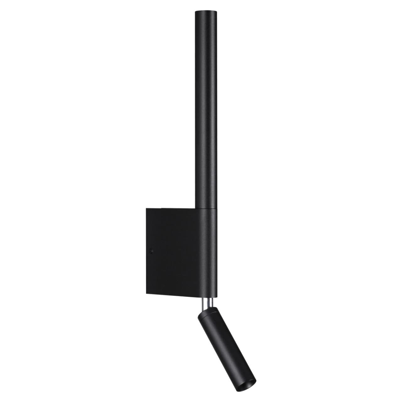 Novotech 359436 OVER NT24 000 черный Светильник настенный с выключателем IP20 LED 5W+3W 220-240V 3000K 320Лм FERMO