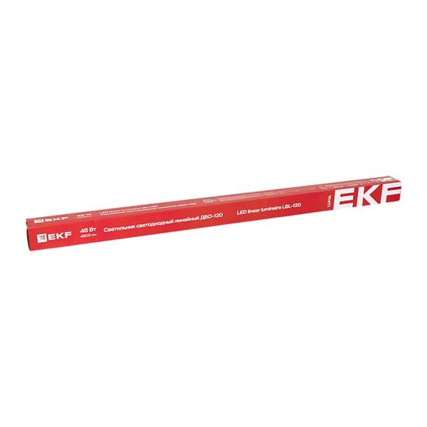 EKF Светильник светодиодный линейный ДБО-120 черный 48Вт 6500К 1180x65x70 IP20 LUMA — миниатюра 9