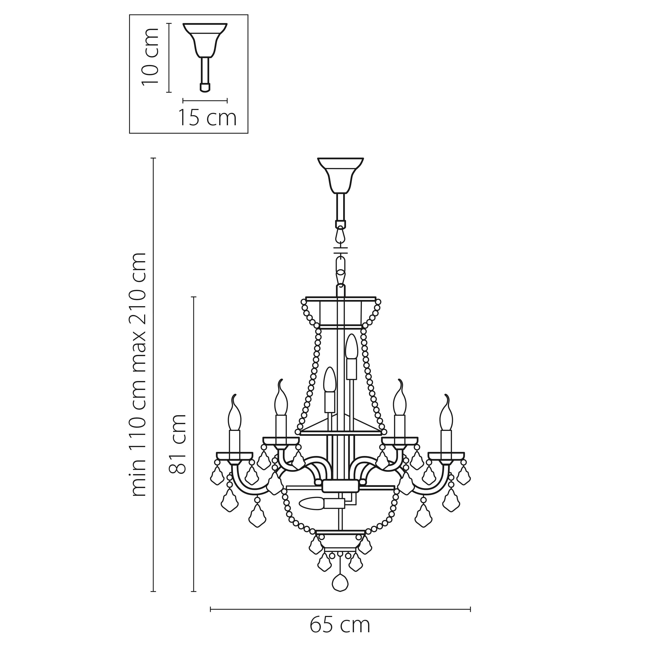 Lightstar Люстра подвесная Classic Lightstar 700162 — миниатюра 2