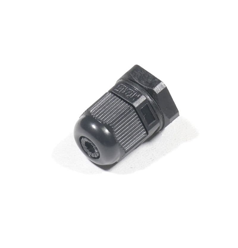 ЗЭТАРУС Сальник MG 12 пластик (3-6,5 мм) IP68 черный zeta30870