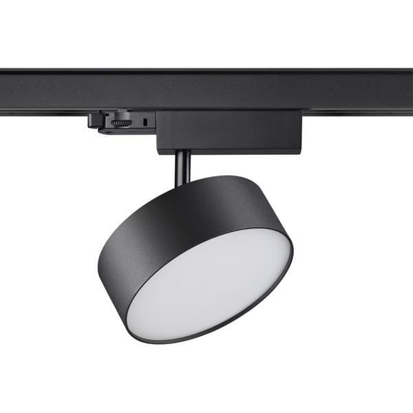 Novotech 358759 PORT NT21 100 черный Трехфазный трековый светодиодный светильник IP20 LED 24W 4000K 2100Лм 100-265V PROMETA