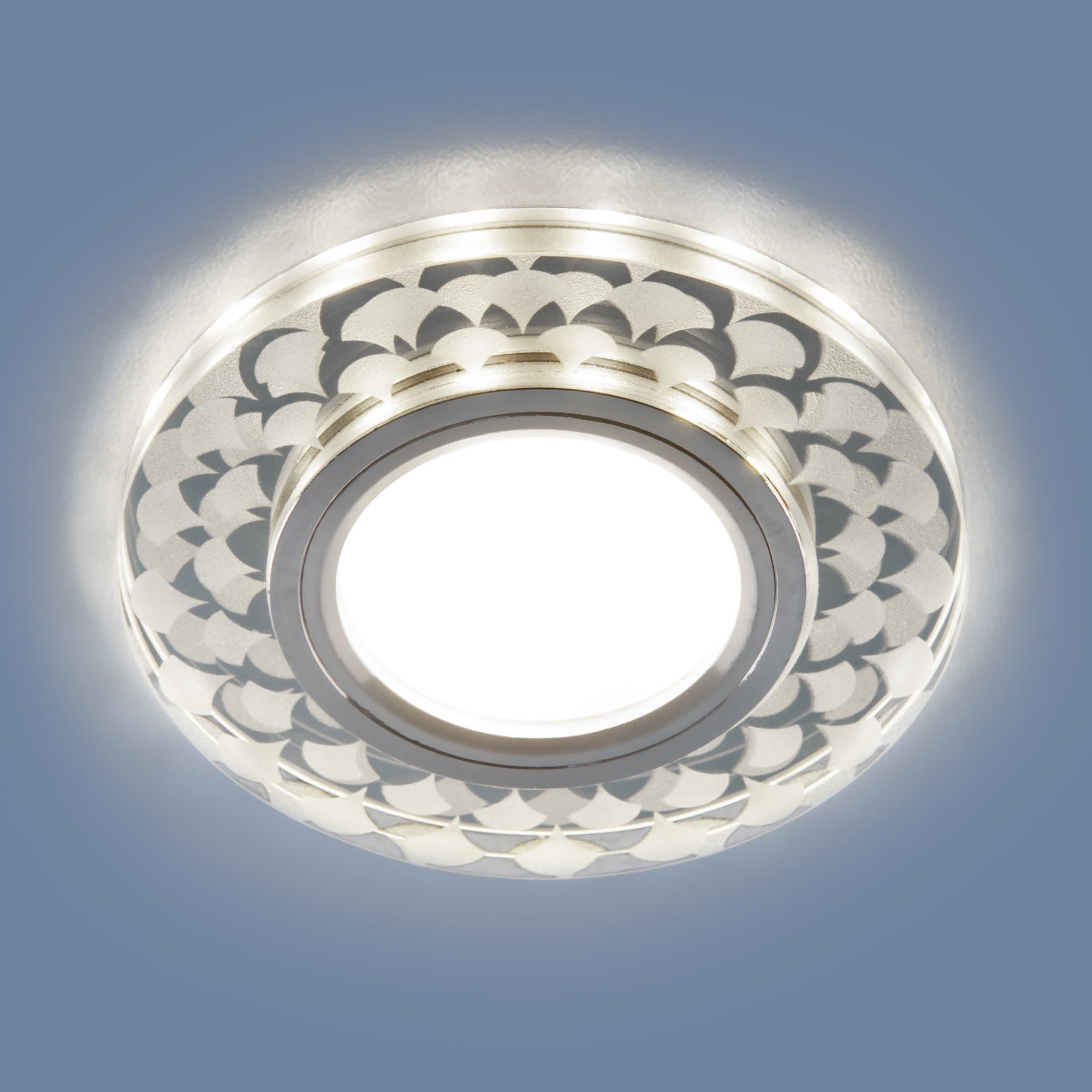 Elektrostandard 2247 MR16 / Светильник встраиваемый SL/WH зеркальный/белый a047760
