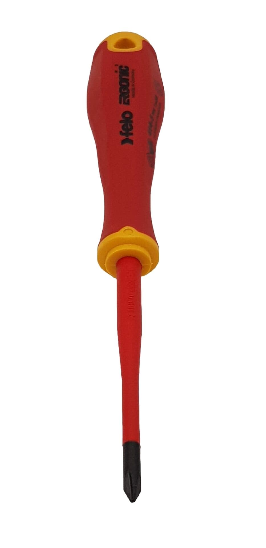 Felo Отвертка диэлектрическая PH 1х80 E-Slim Ergonic 41419290 — миниатюра 3