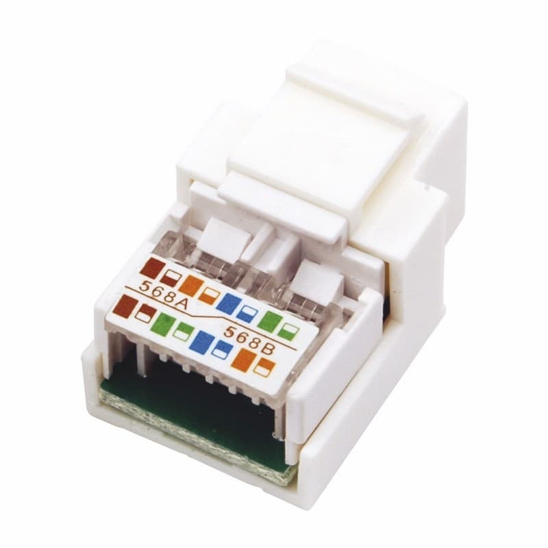 Гнездо вставка RJ-45 (Keystone Jack) CAT5e, ТИП-1 Rexant 03-1011 — миниатюра 1