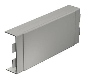 OBO Bettermann Отвод Т-образный и крестообразный кабель-канала WDK 40x110 мм, ПВХ серый 6023339 — миниатюра 2