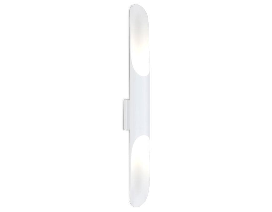 Ambrella Настенный светильник FW236/2 SWH белый песок G9/2 max 40W 600*60*80 (лампы LED G9 7W 4200K в комплекте) — миниатюра 2