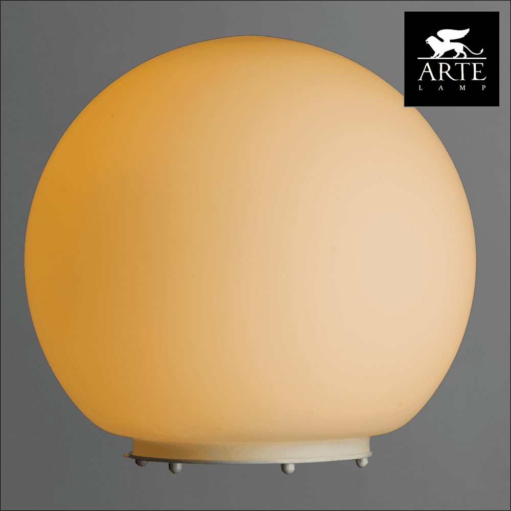 Arte Lamp Sphere Белая Лампа настольная декоративная 60W E27 A6020LT-1WH — миниатюра 2