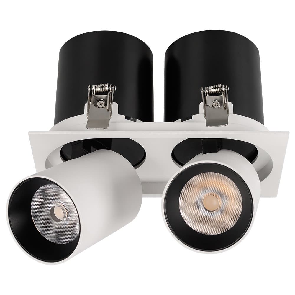 Arlight Светильник LGD-PULL-S100x200-2x10W Warm3000 (WH, 20 deg) 026194 — миниатюра 1