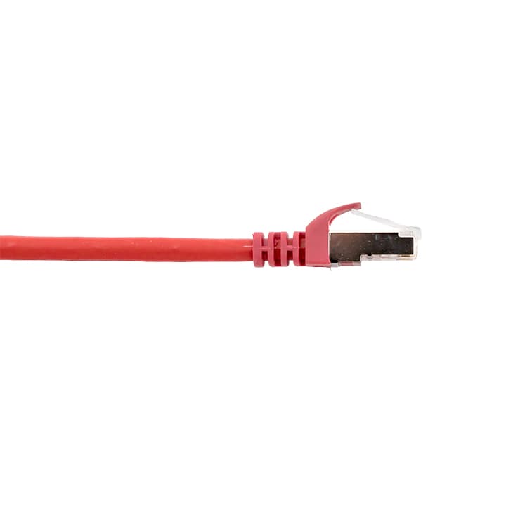 EKF Патч-корд TERACOM CS Cat.6A экранированный S/FTP оболочка LSZH красный (2,0м) — миниатюра 3