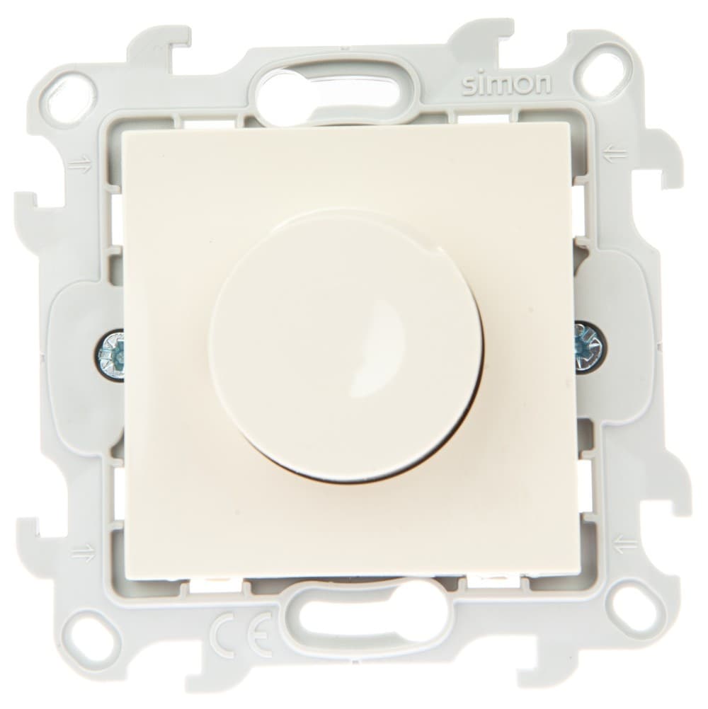 Simon 24 Слоновая кость Светорегулятор проходной, 40-450W 2410313-031