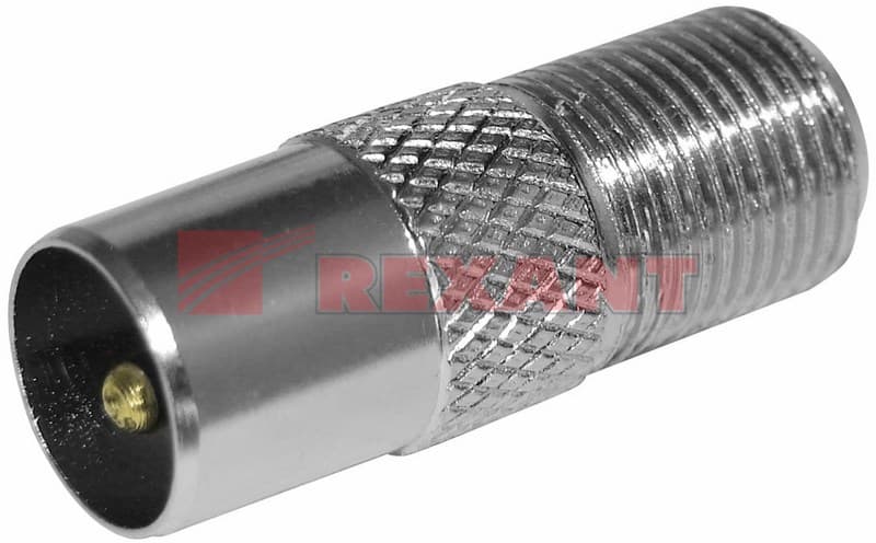 Переход гнездо F - штекер TV Rexant 05-4303 — миниатюра 2