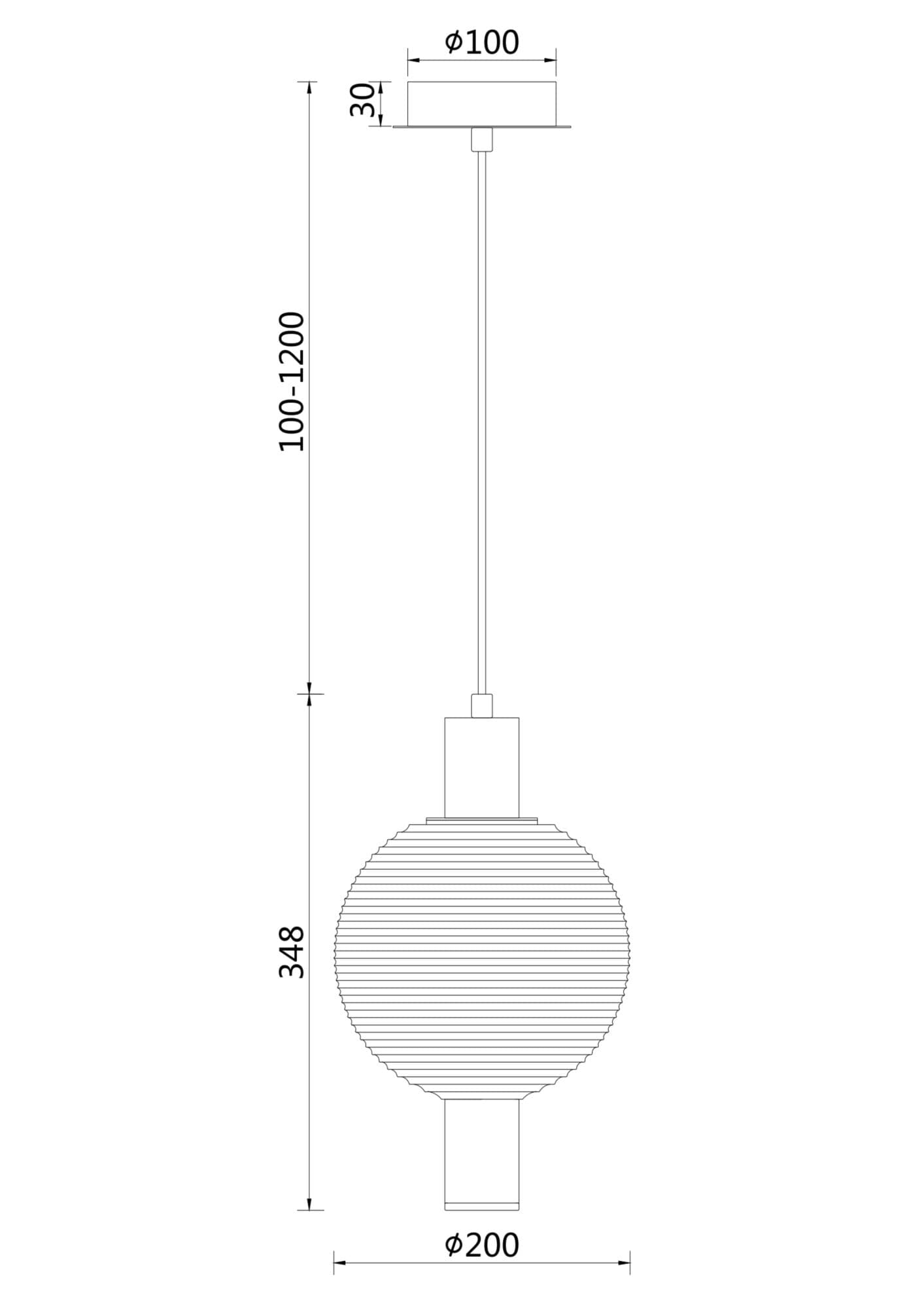 Maytoni Pendant Rueca Подвесной светильник Латунь P060PL-01BS — миниатюра 6