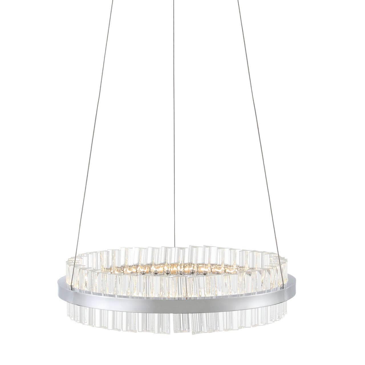 ST LUCE SL383.103.01 Светильник подвесной Хром/Хром, Прозрачный LED 1*34W — миниатюра 2