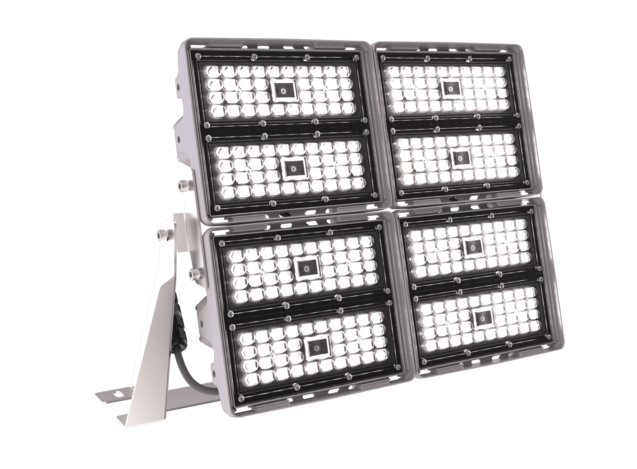 Ledel Светильник L-pixel 4/banner/200/К15/740/(R5)/01/MT-KM/I1-C3/220AC IP66 RAL7035 PX200-41416-123-182