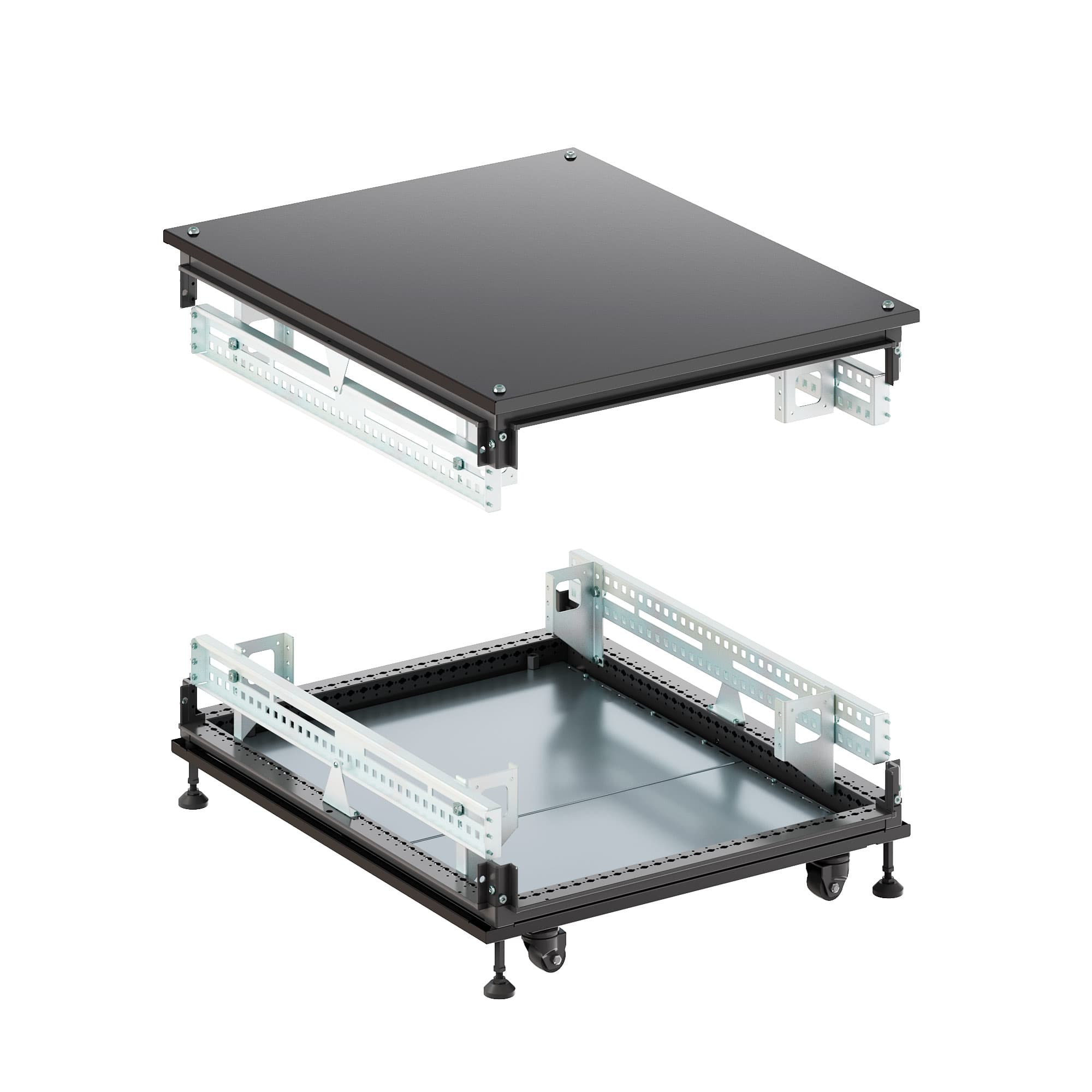 DKC Крыша основание сплошные IT-CQE 800x800, RAL9005 — миниатюра 2