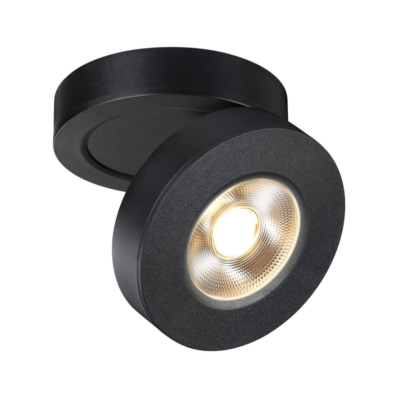 Novotech 359410 OVER NT24 000 черный Светильник накладной/встраиваемый IP20 LED 5W 220V 3000K 240Лм GRODA