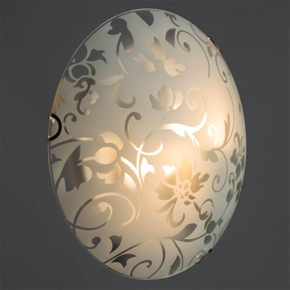 Arte Lamp Ornament Хром/Белая Тарелка 60W E27 A4120PL-2CC — миниатюра 2