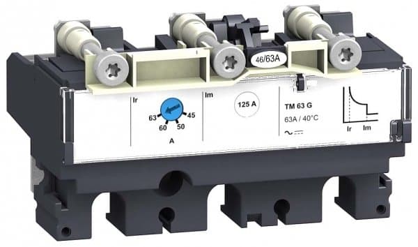 SE Compact NSX 3P3T TM25G Расцепитель для NSX100-250 LV429154 — миниатюра 1