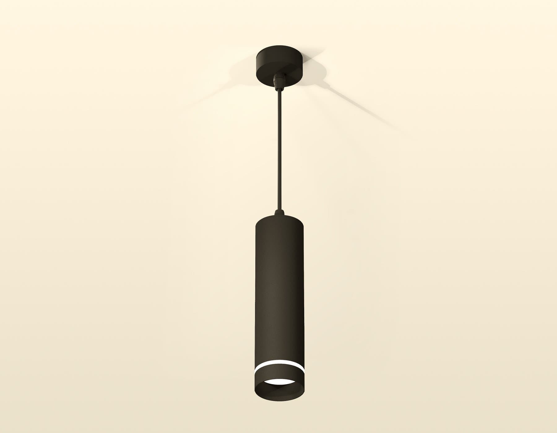 Ambrella Комплект подвесного светильника с акрилом XP6356002 SBK/FR черный песок/белый матовый MR16 GU5.3 (A2302, C6356, N6229) — миниатюра 2