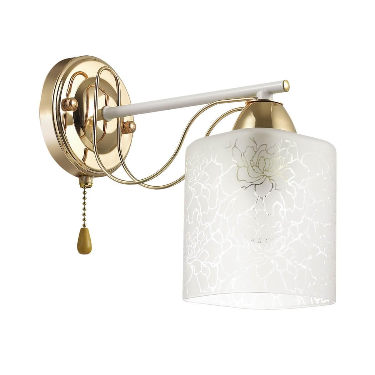 Lumion 3508/1W LN18 178 белый/зол.патина Бра E27 60W 220V OPICUS — миниатюра 3