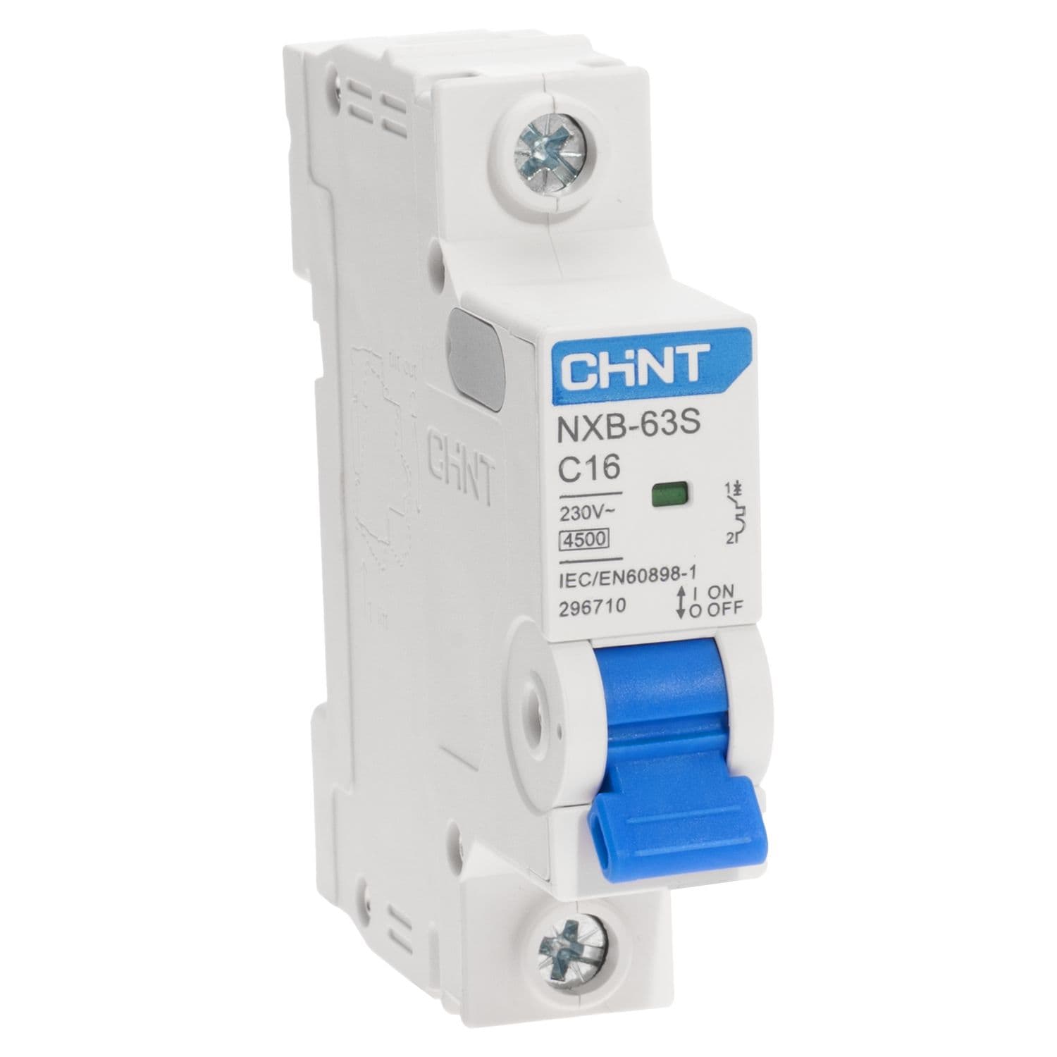 CHINT Авт. выкл. NXB-63S 1P 16А 4.5kA х-ка C (R)