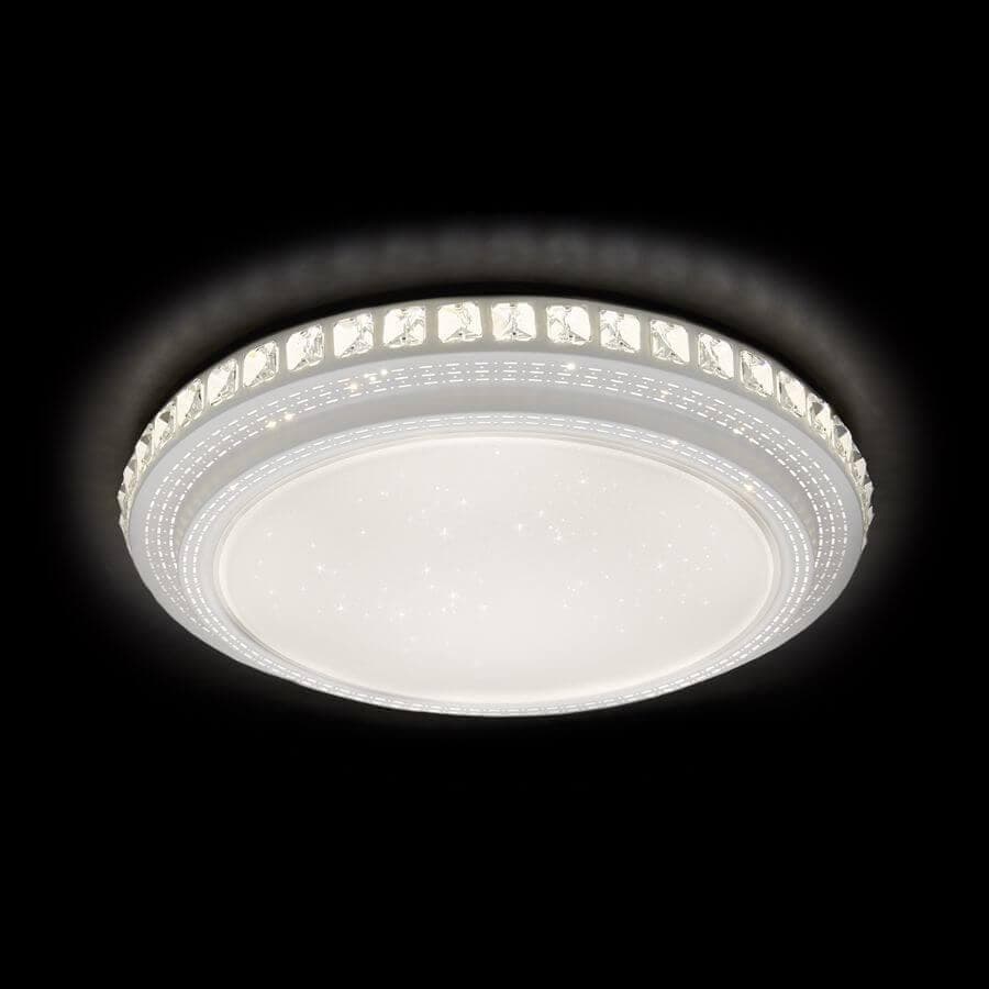 Ambrella Потолочный светодиодный светильник с пультом F91 72W 500*500*80 (ПДУ ИК) F91 72W D500 — миниатюра 3