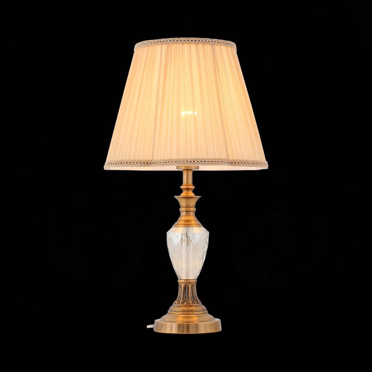 ST LUCE SL965.704.01 Настольная лампа  Медный/Бежевый E27 1*60W — миниатюра 3