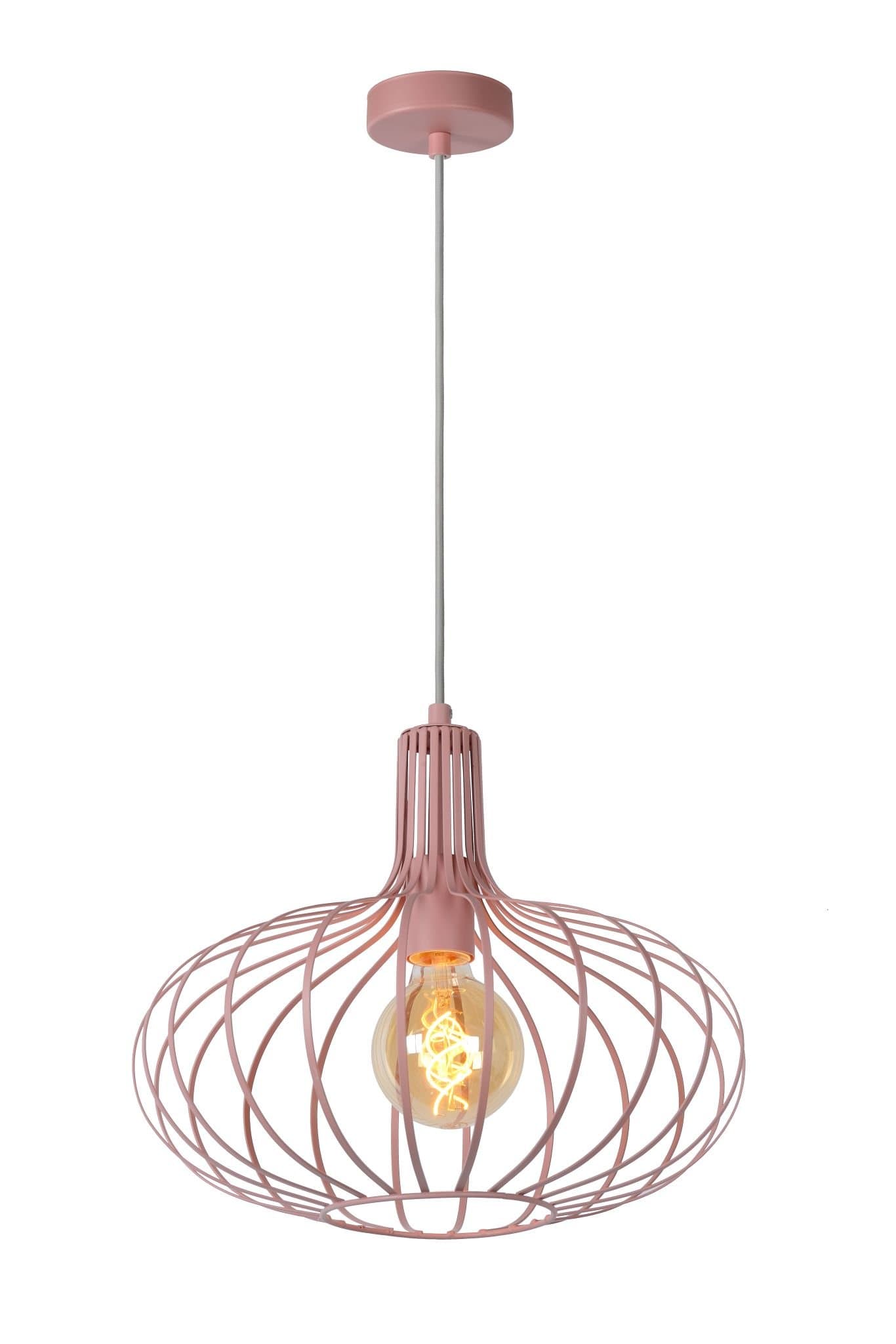 Lucide MERLINA Розовый Подвесной светильник 78393/38/66 — миниатюра 2