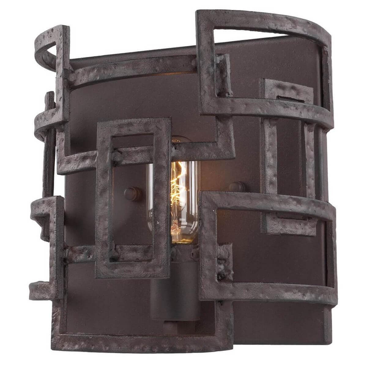 Lussole LOFT Металл Коричневый /  Металл Светильник настенный E27 40W LSP-9121 — миниатюра 1