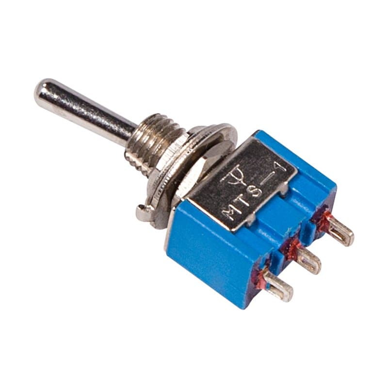 Тумблер 250V 3А (3c) ON-OFF-ON однополюсный Micro Rexant 36-4011